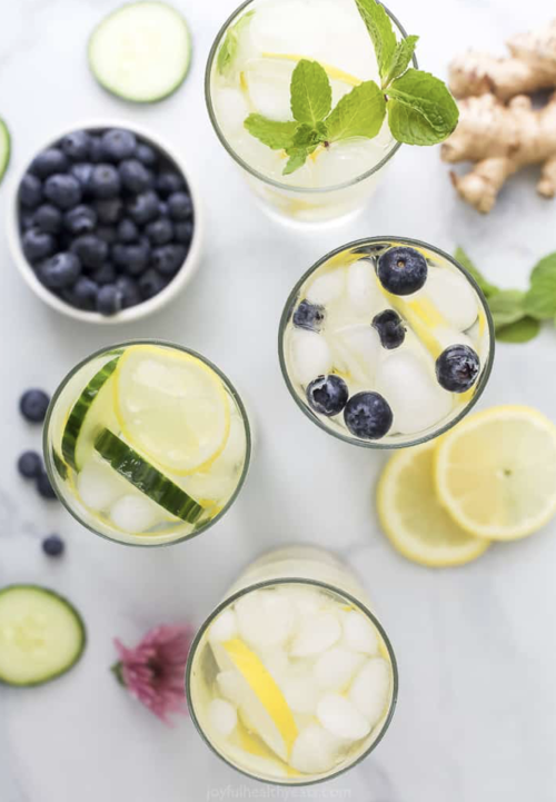 fruit infused water