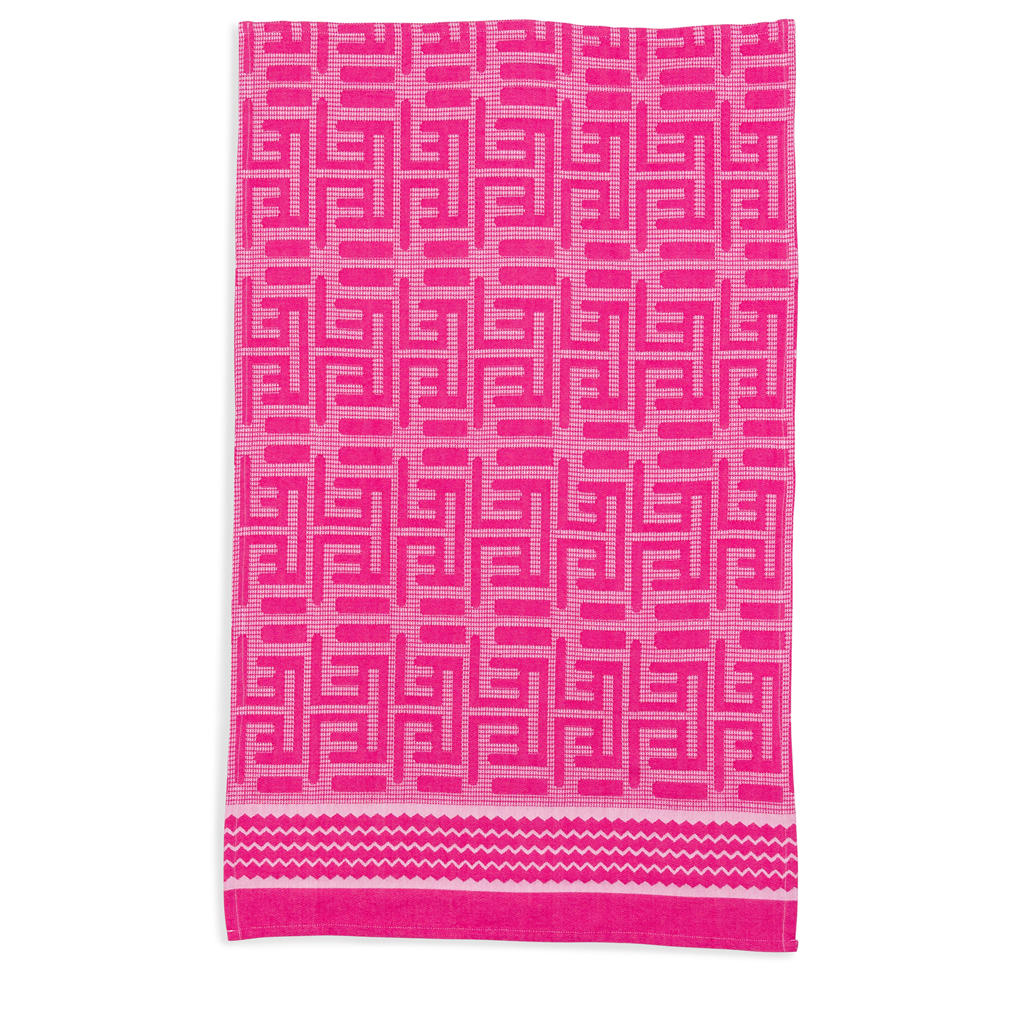 Kuba Waffle Hand Towel - Pink