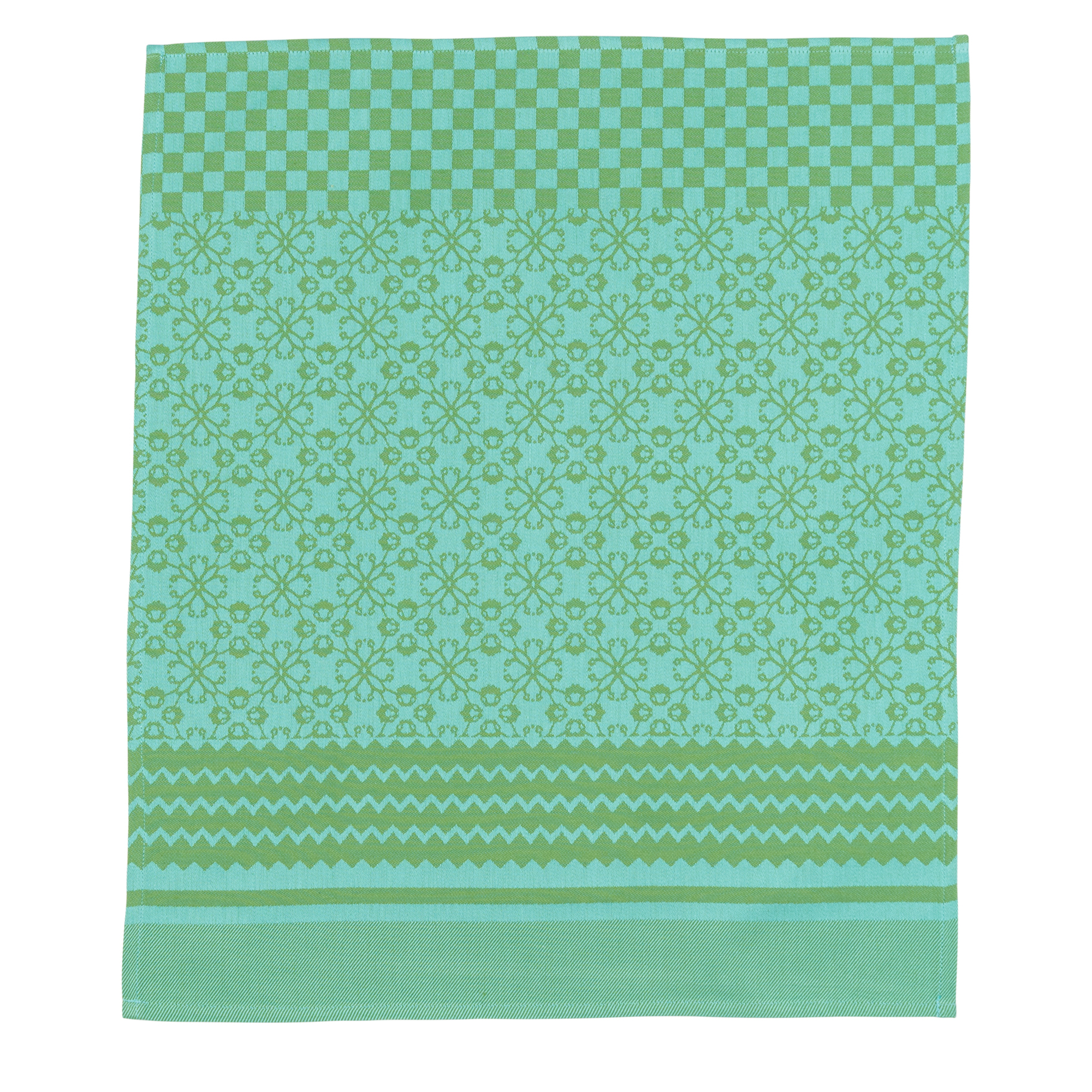 Penta Tea Towel - Floral Lime