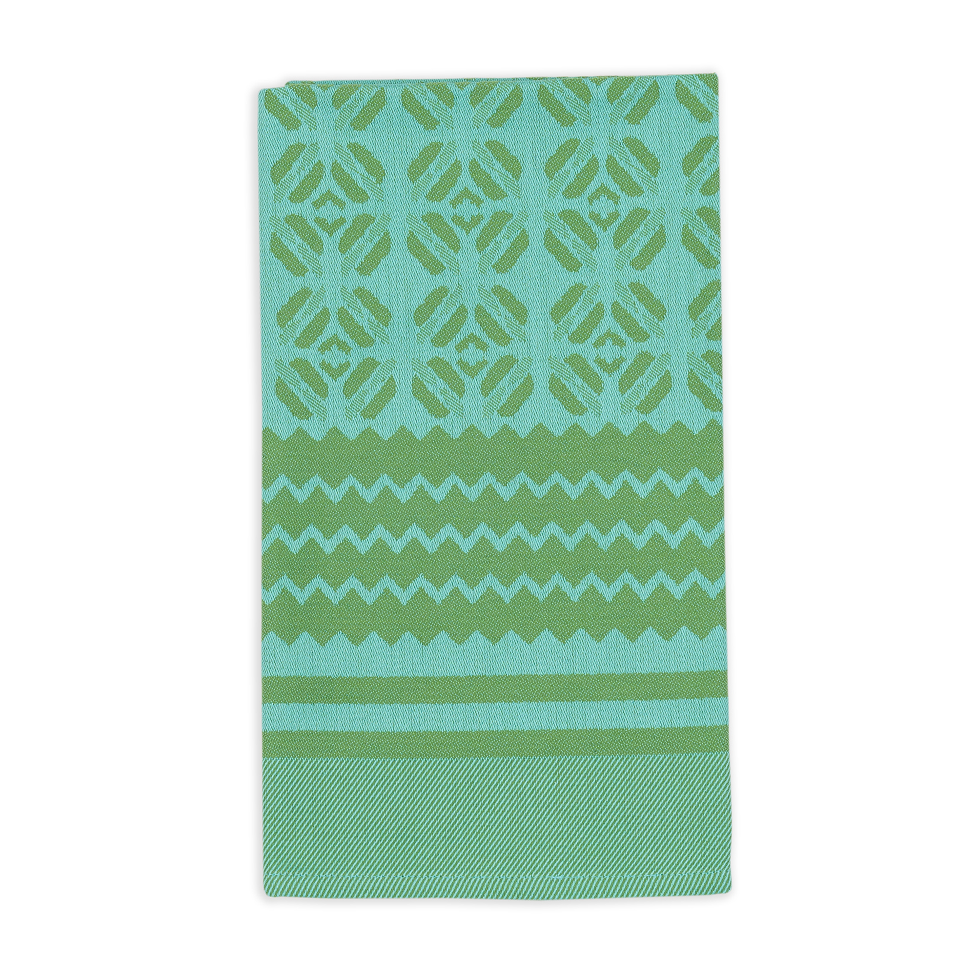 Penta Tea Towel - Floral Lime