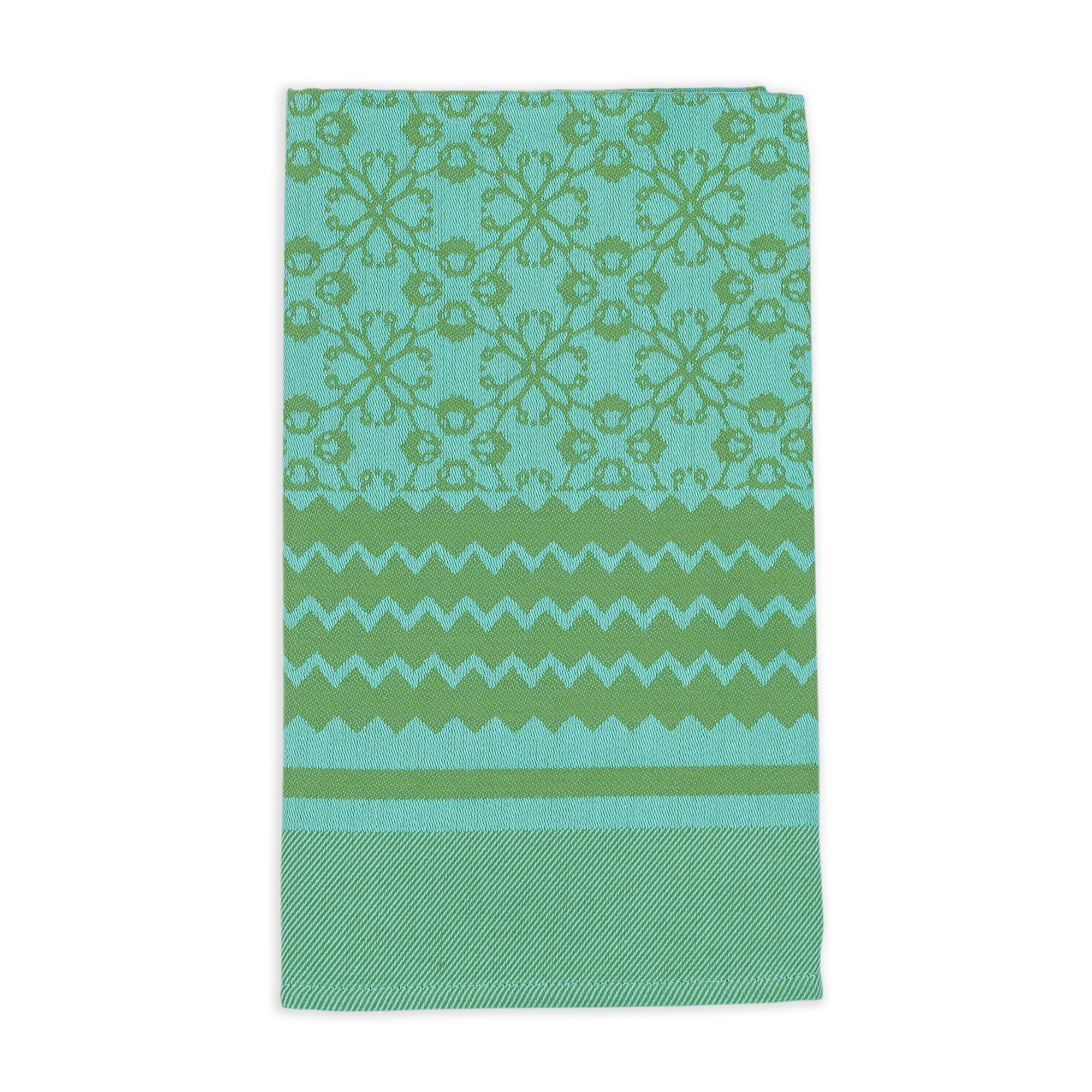 Penta Tea Towel - Floral Lime