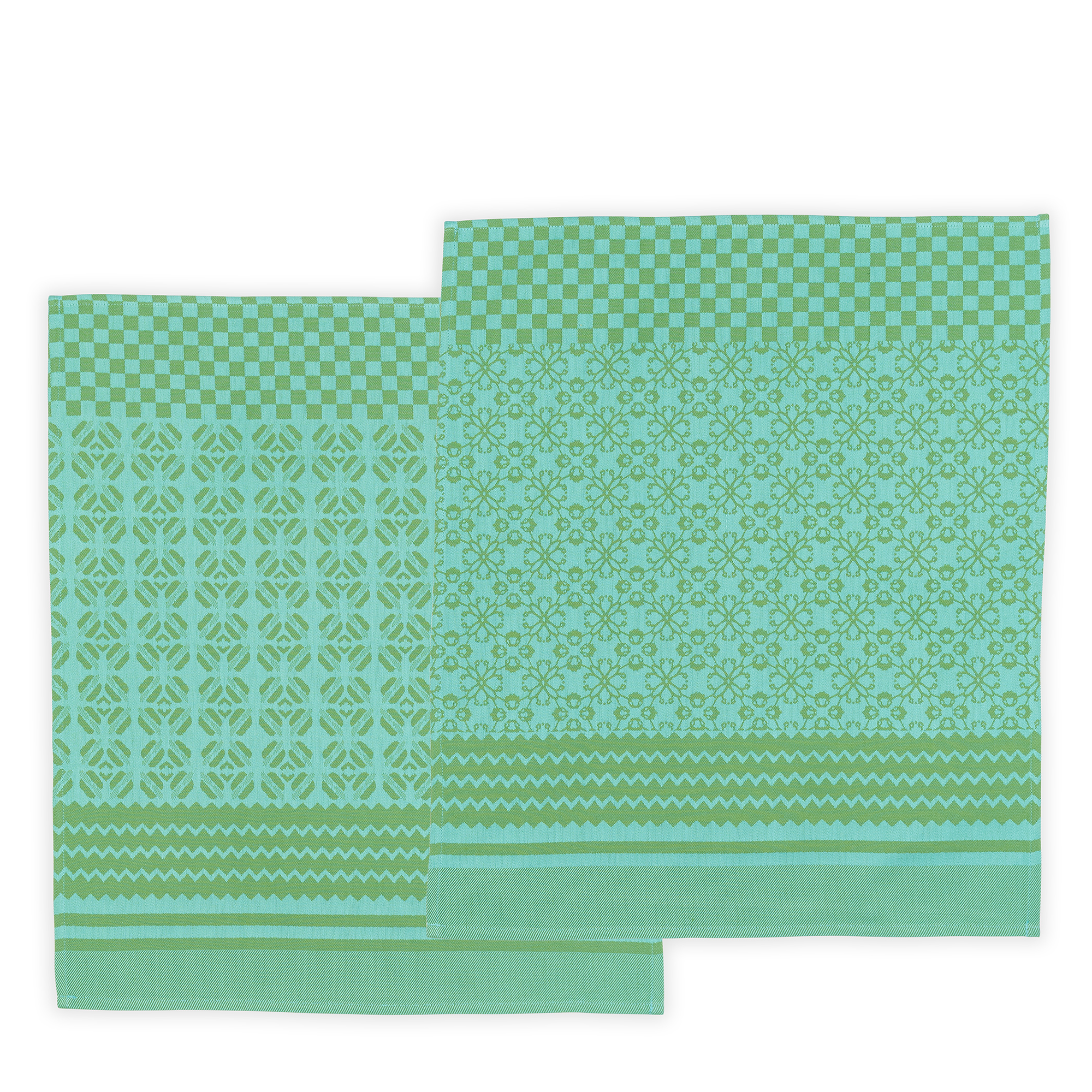 Penta Tea Towel - Floral Lime