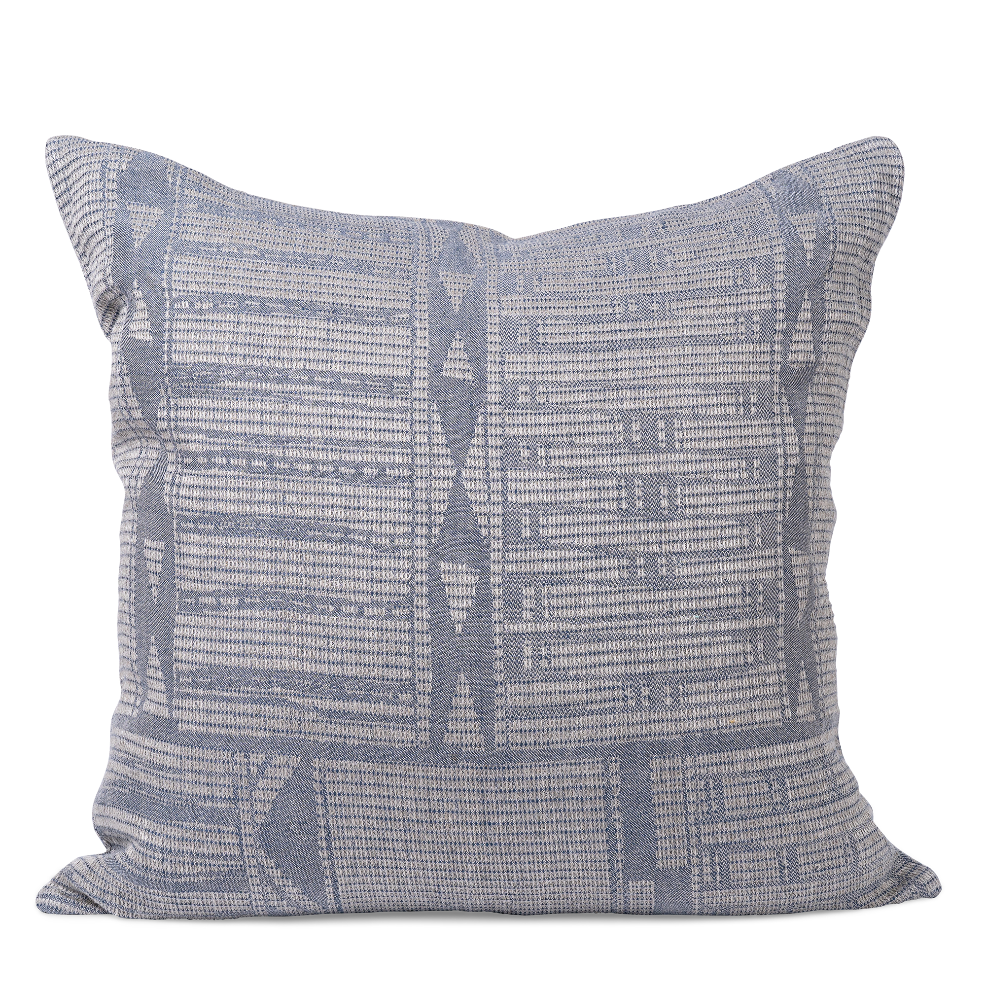 Bogolan Cushion Cover - Indigo