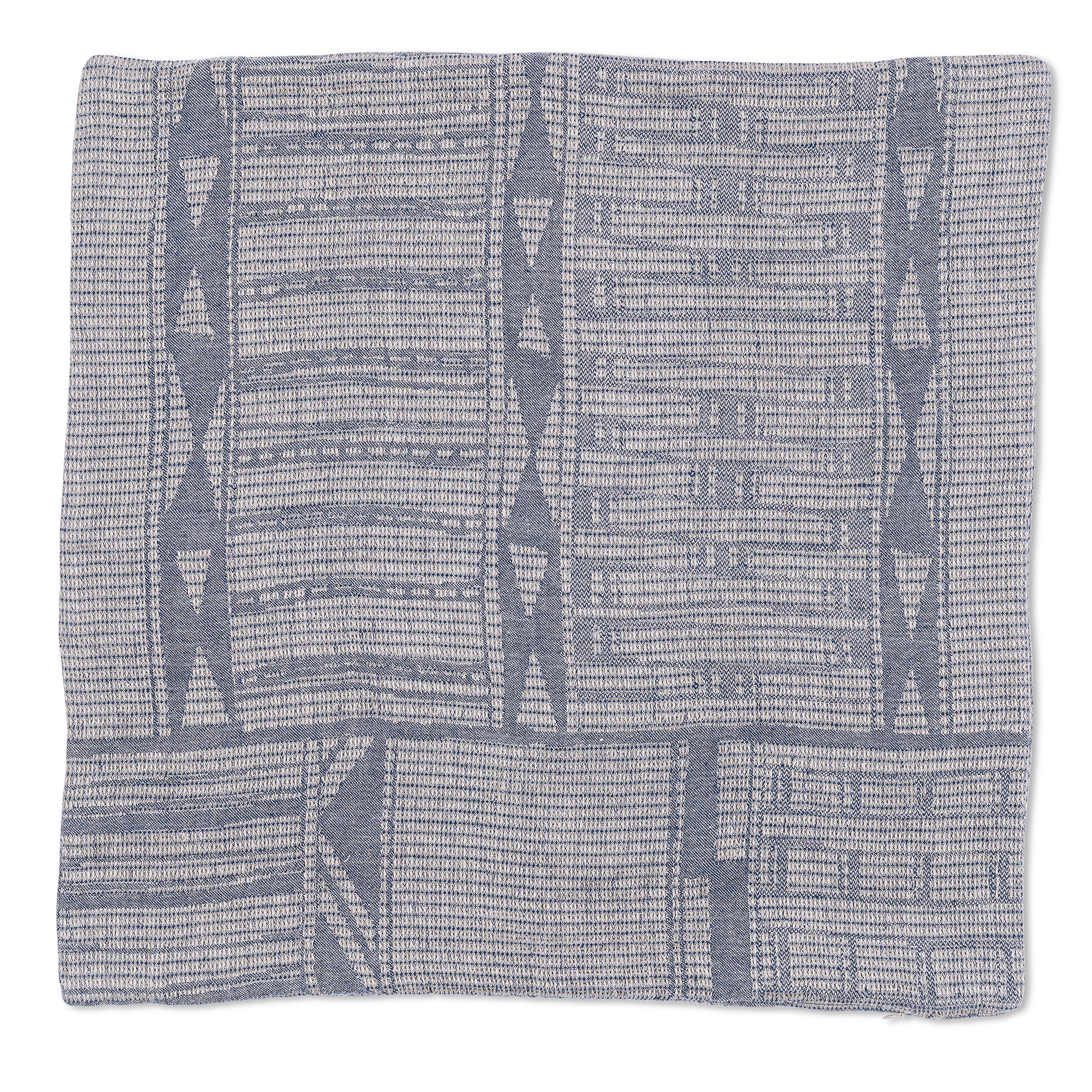 Bogolan Cushion Cover - Indigo