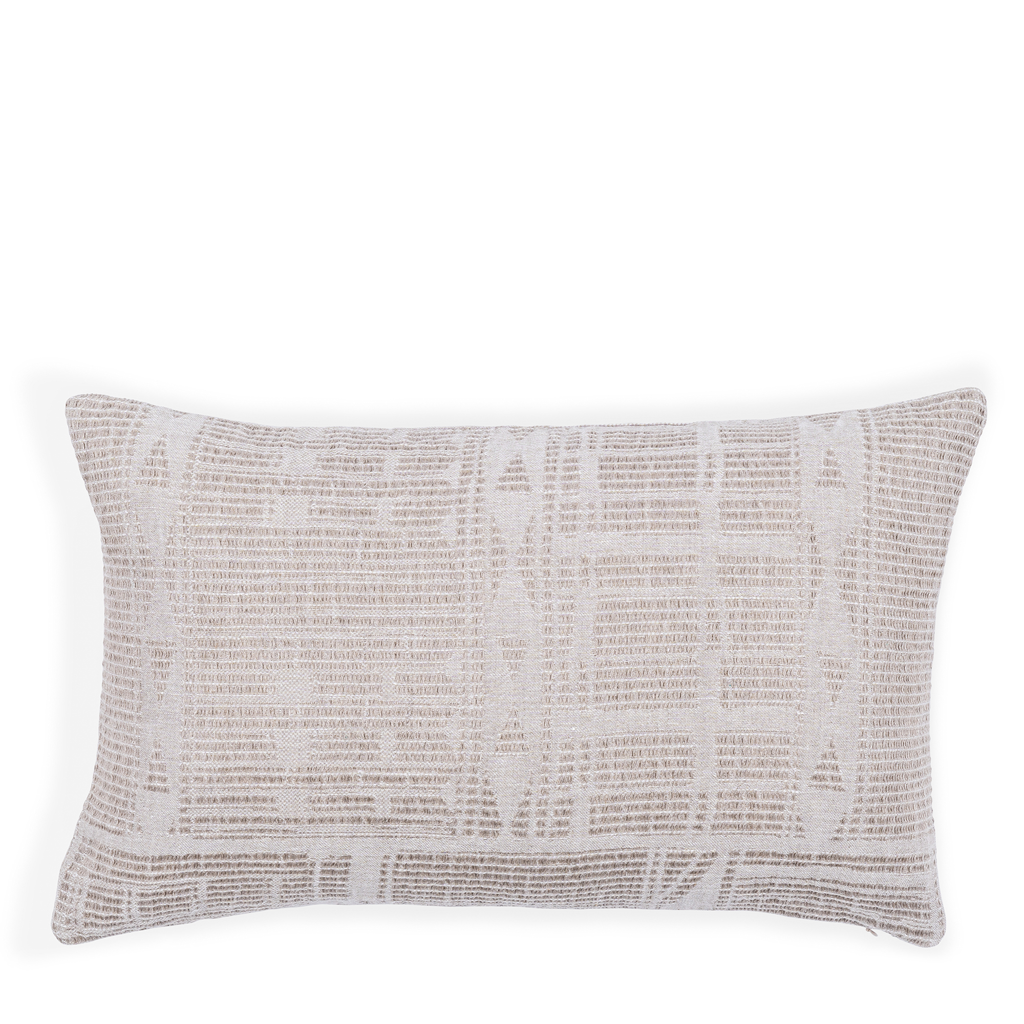 Bogolan Cushion Cover - Linen Natural