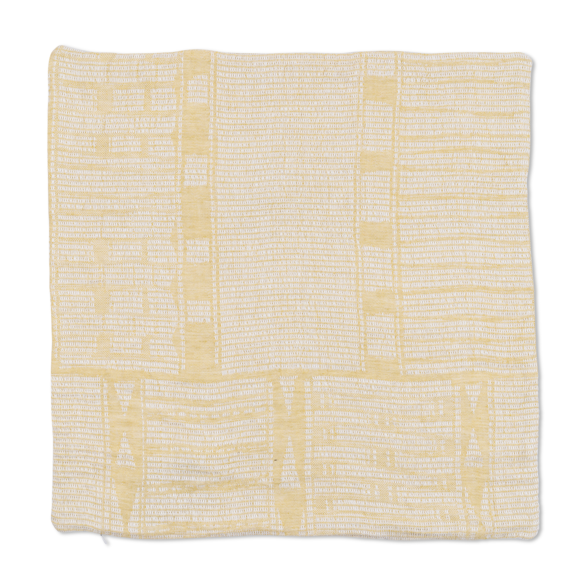 Bogolan Cushion Cover - Yellow