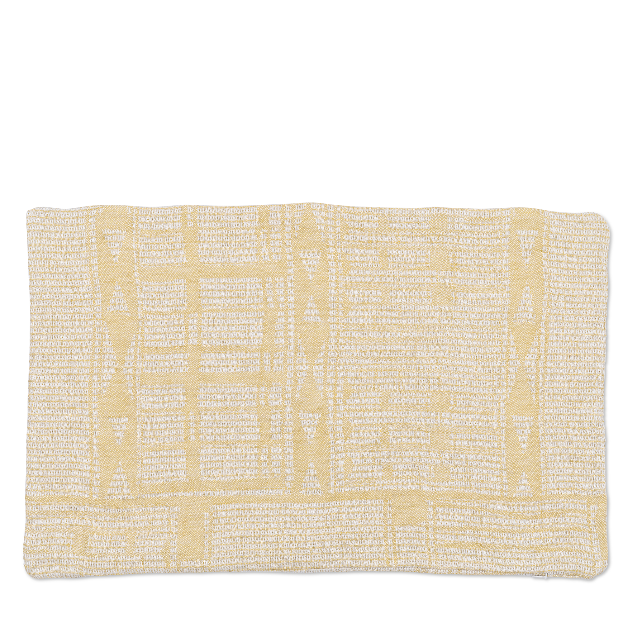 Bogolan Cushion Cover - Yellow