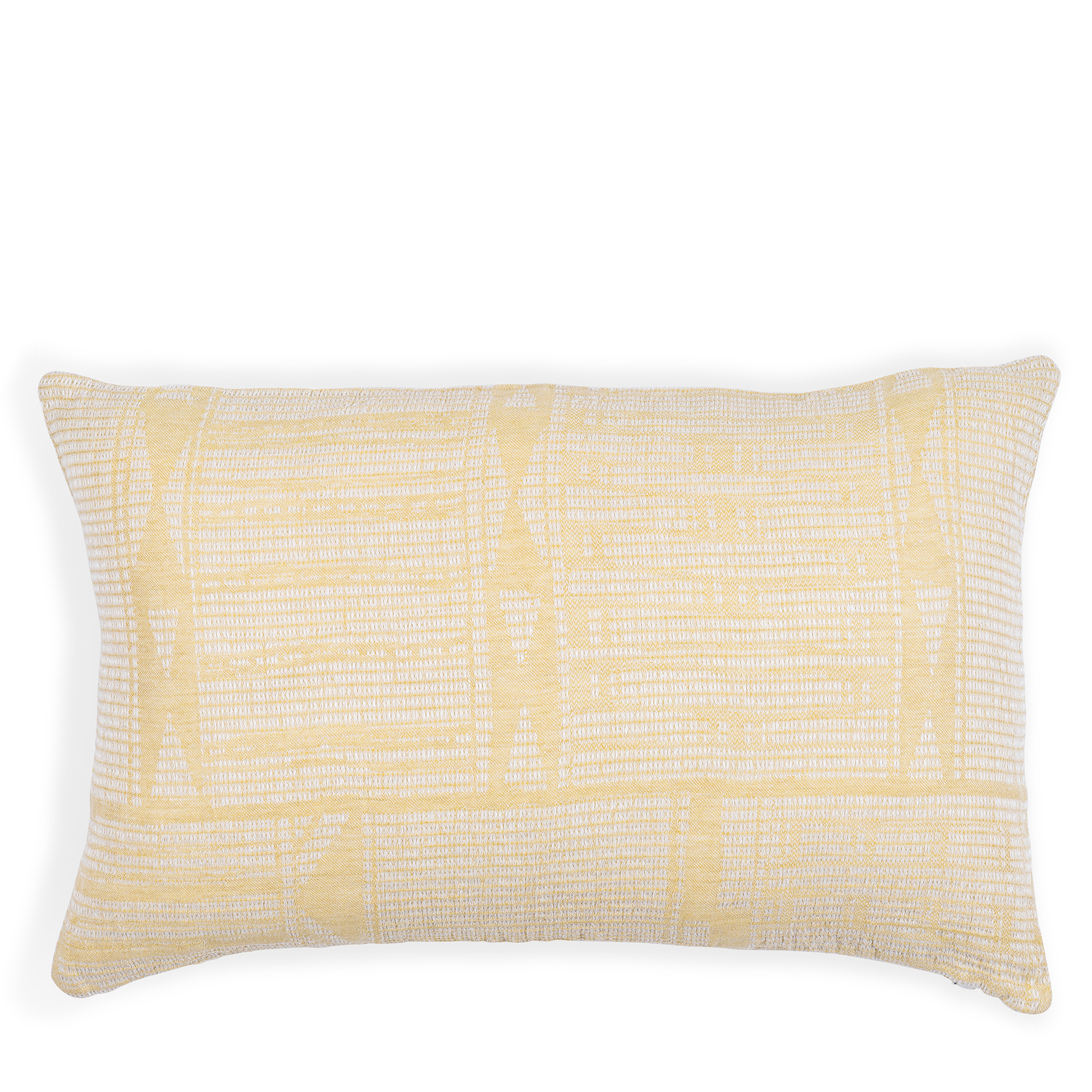 Bogolan Cushion Cover - Yellow