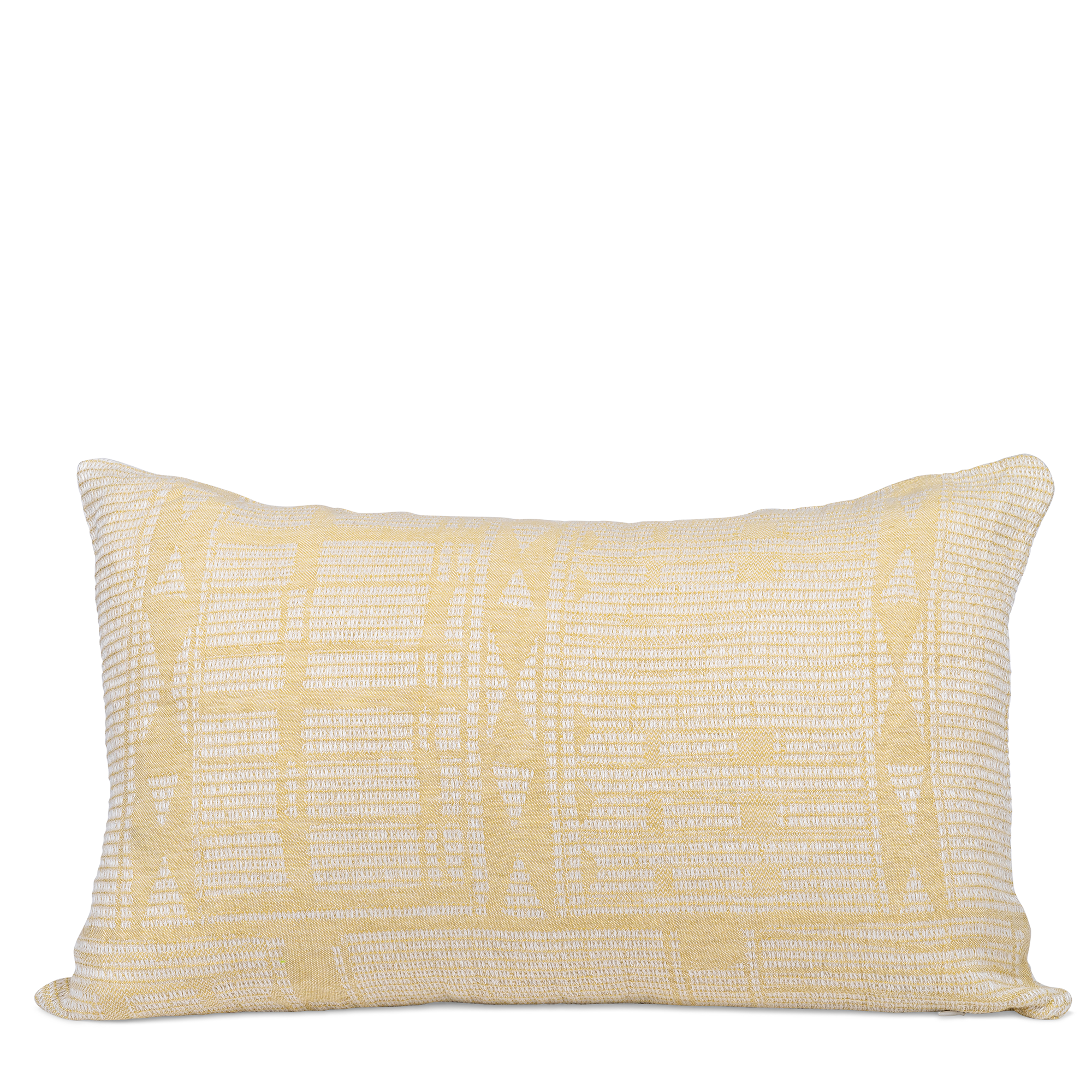 Bogolan Cushion Cover - Yellow