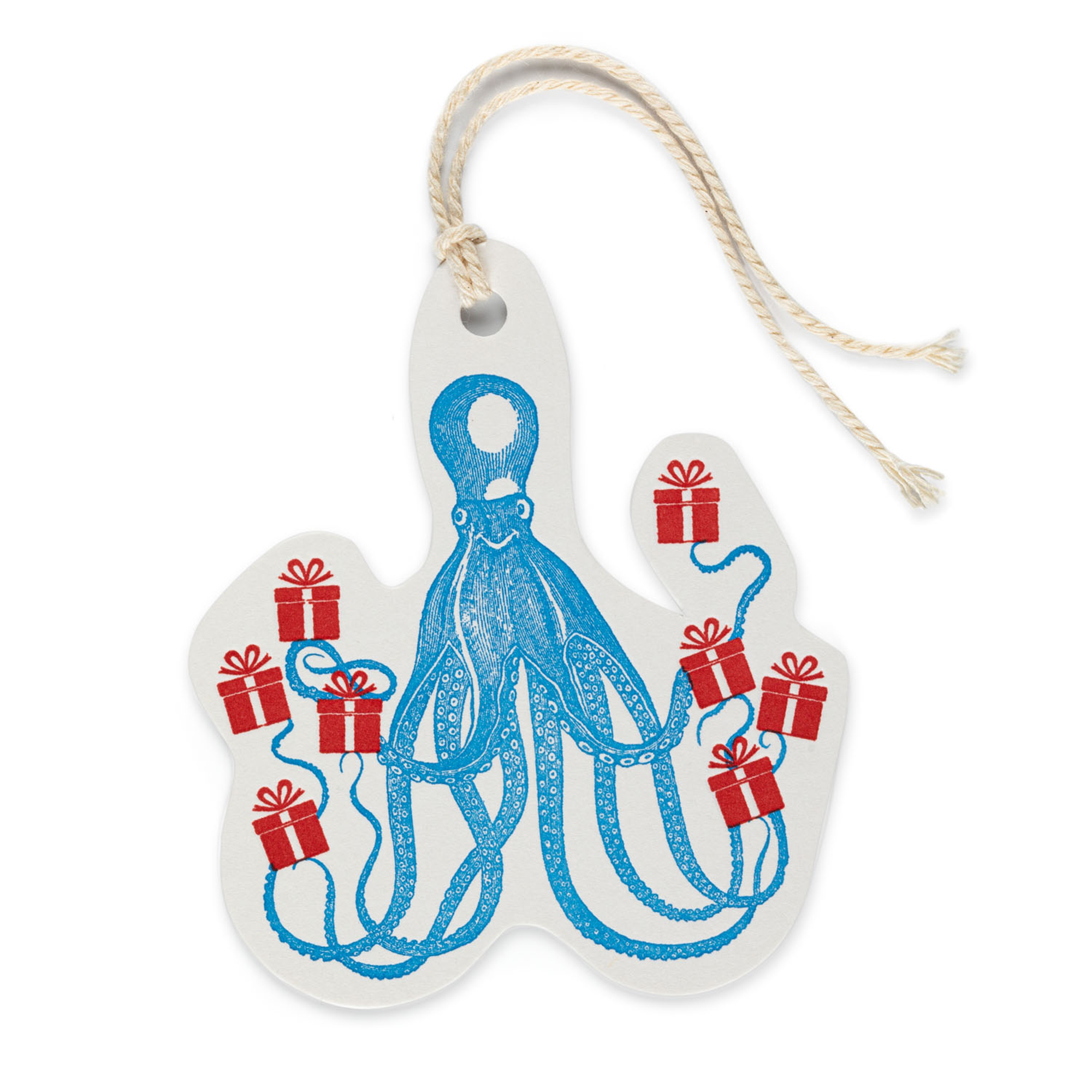 Octopus Gift Tag