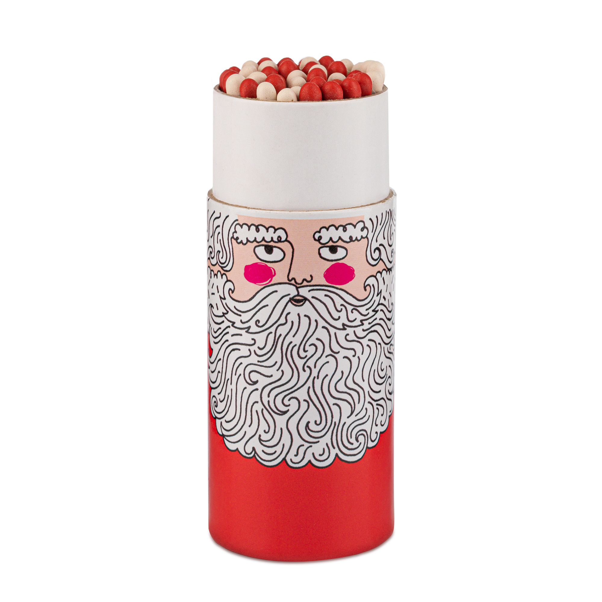 Father Christmas Cylinder Matches