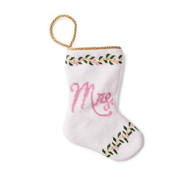 Mini Needlepoint Stocking - Gingerbread Magic – Grayson De Vere