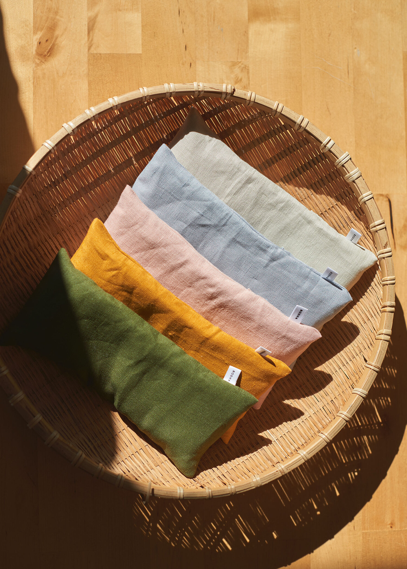 Aromatherapy Eye-Pillow - Emerald Linen