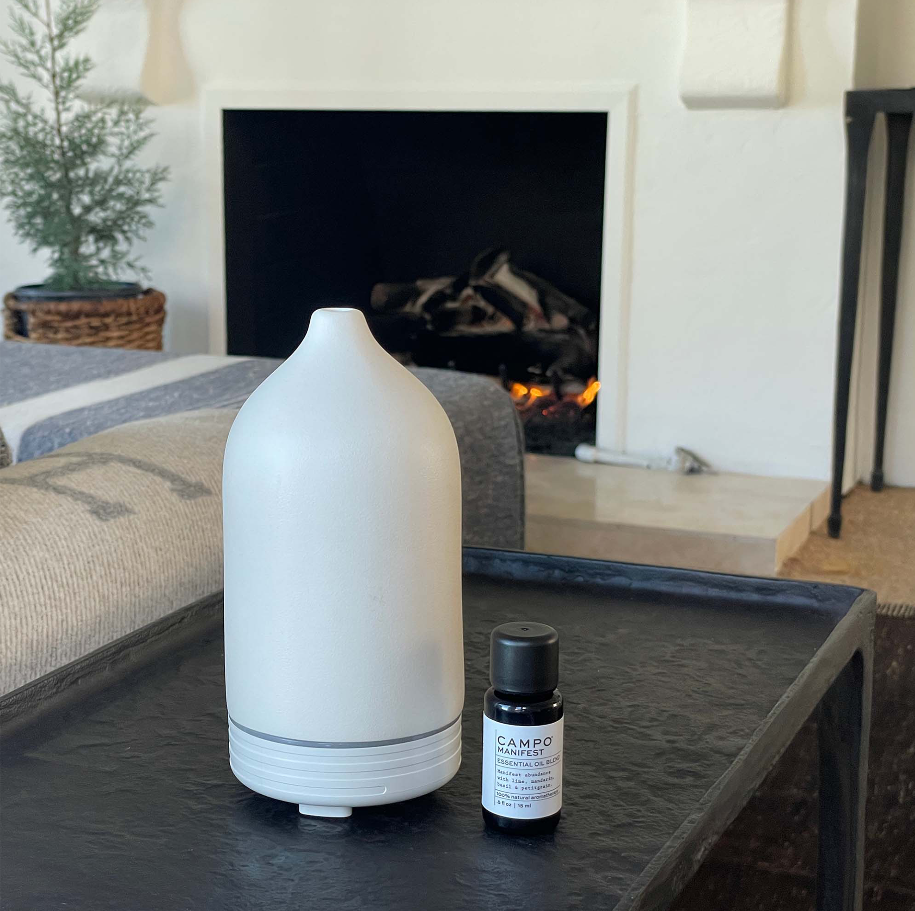 Ultrasonic Diffuser - White Ceramic