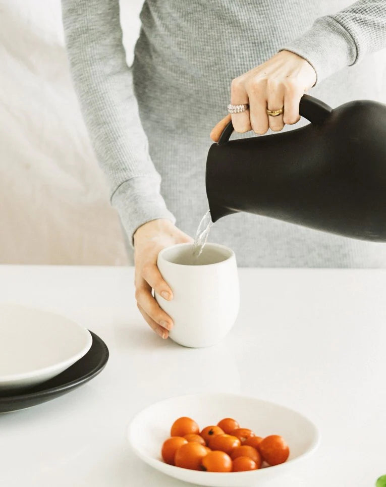 Stoneware Coffee & Tea Cup White