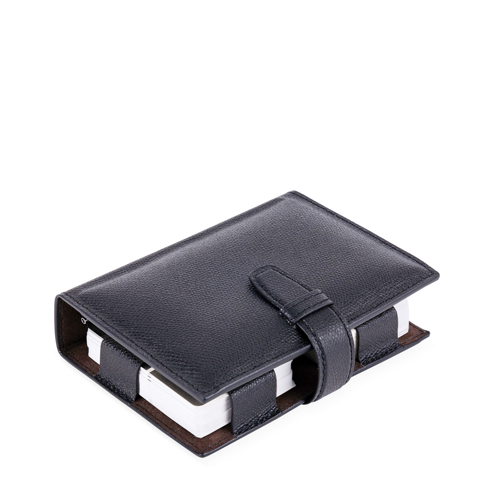 Jolly Leather Playing Card Holder - Black Golf