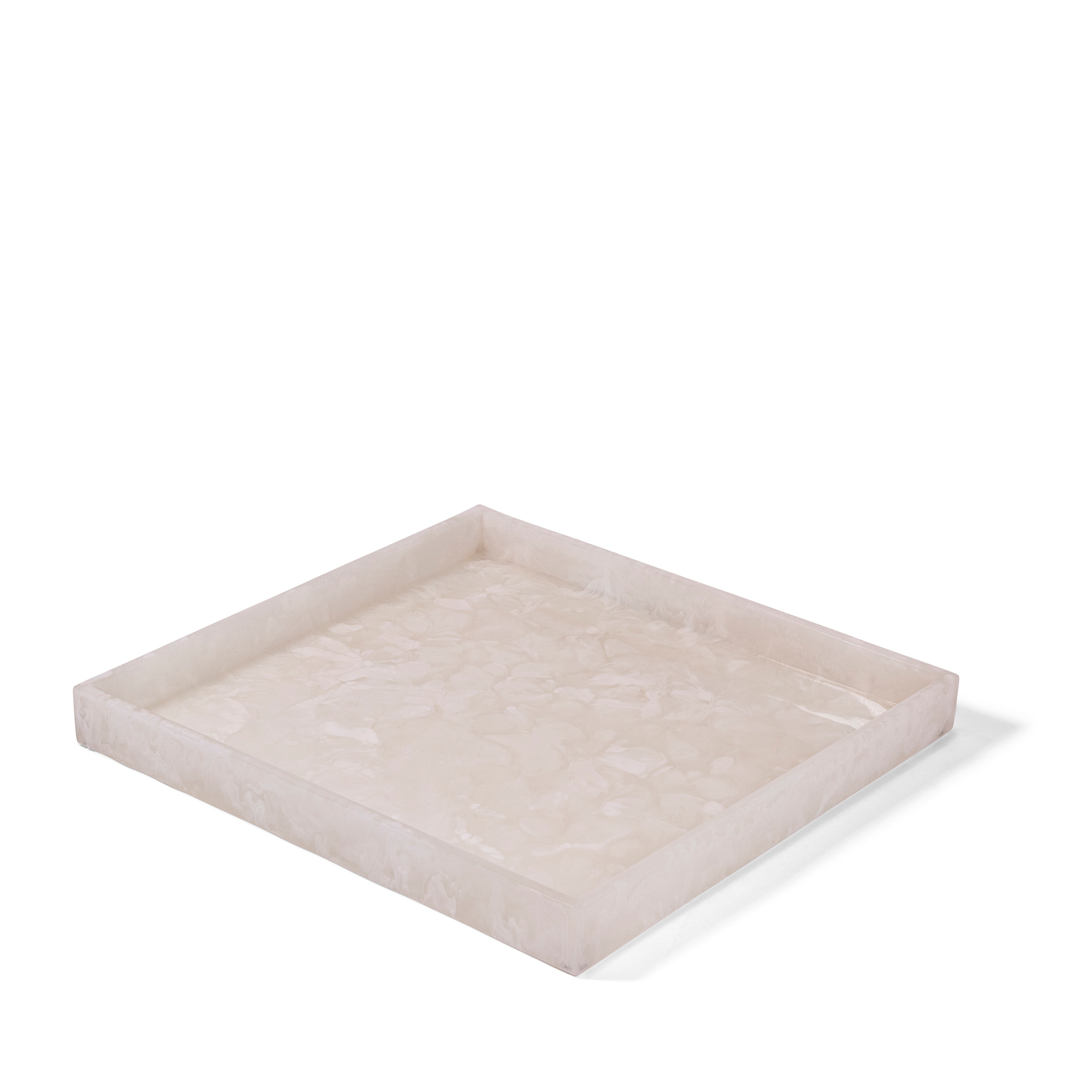 Square Tray - White