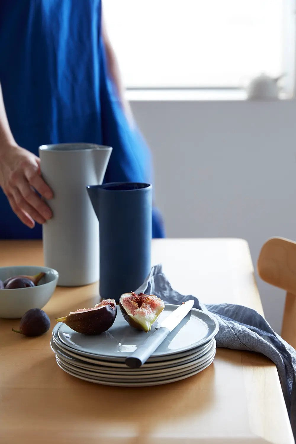 Bread Plate - Blue