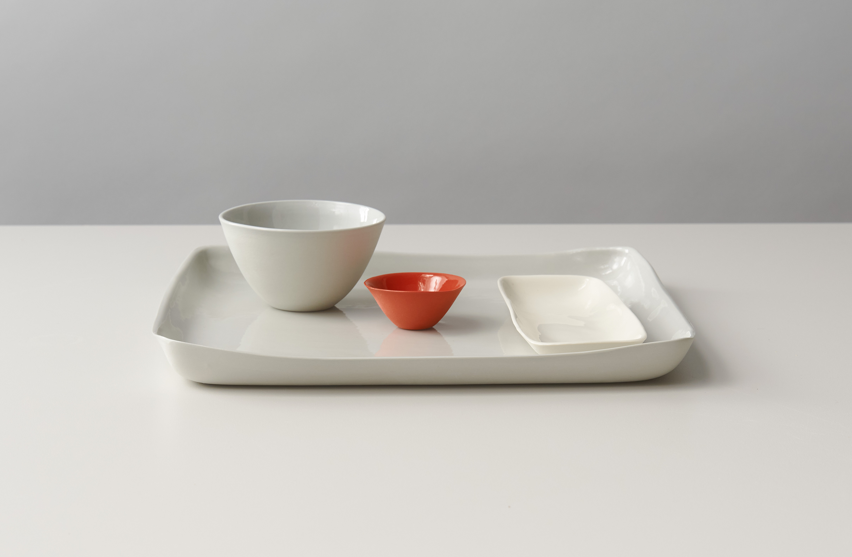 Large Square Platter - Milk