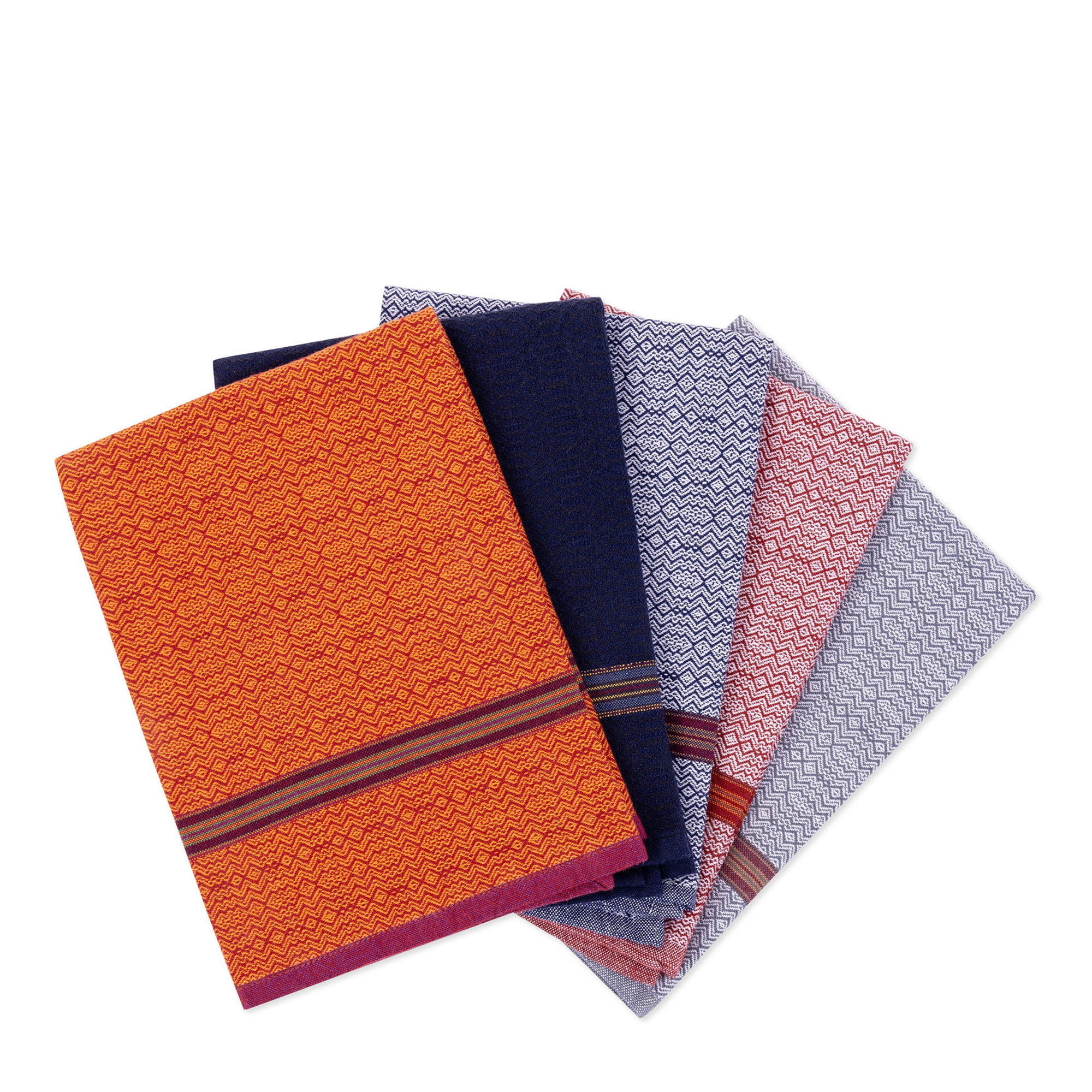 Boma Cotton Serviette - Orange Rust