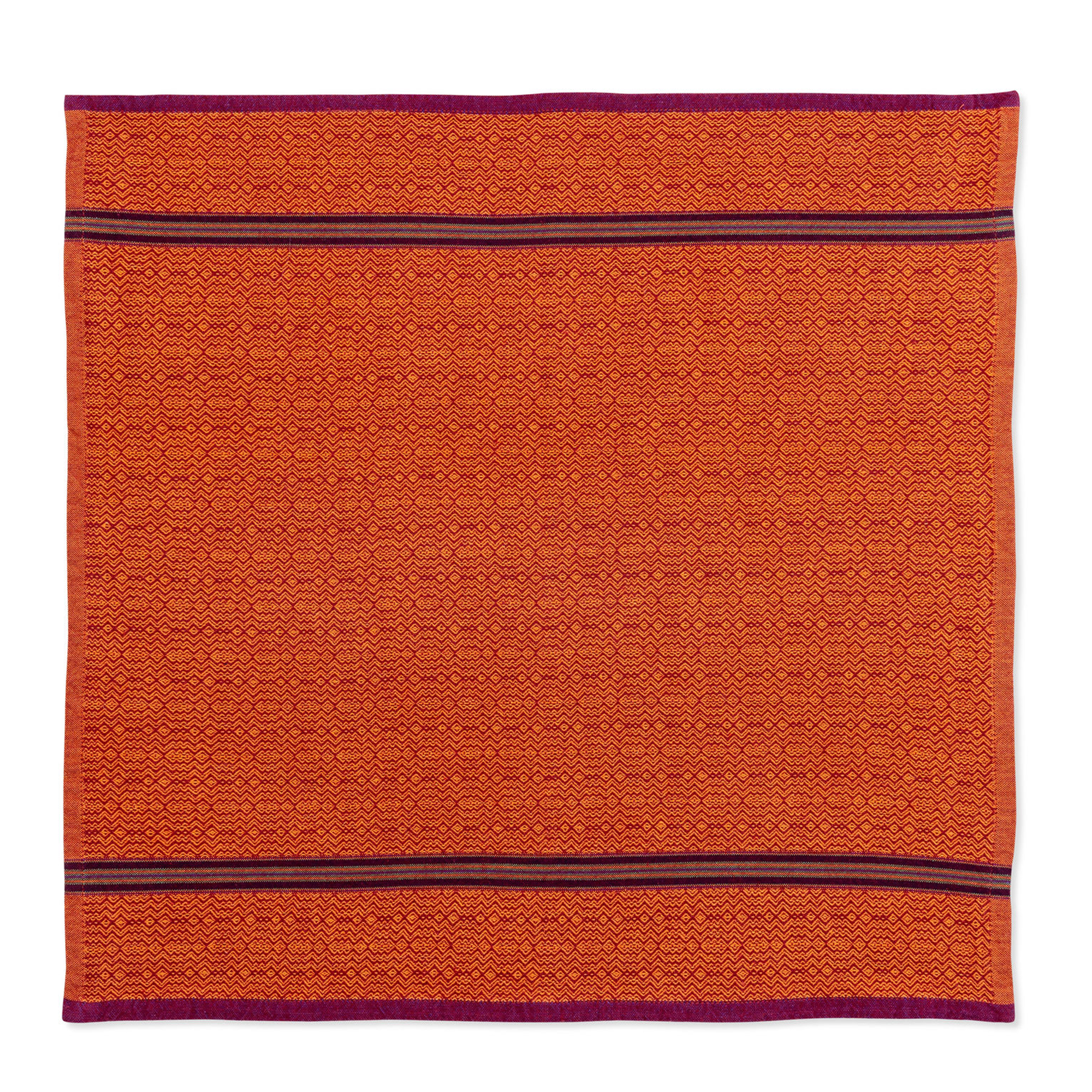 Boma Cotton Serviette - Orange Rust