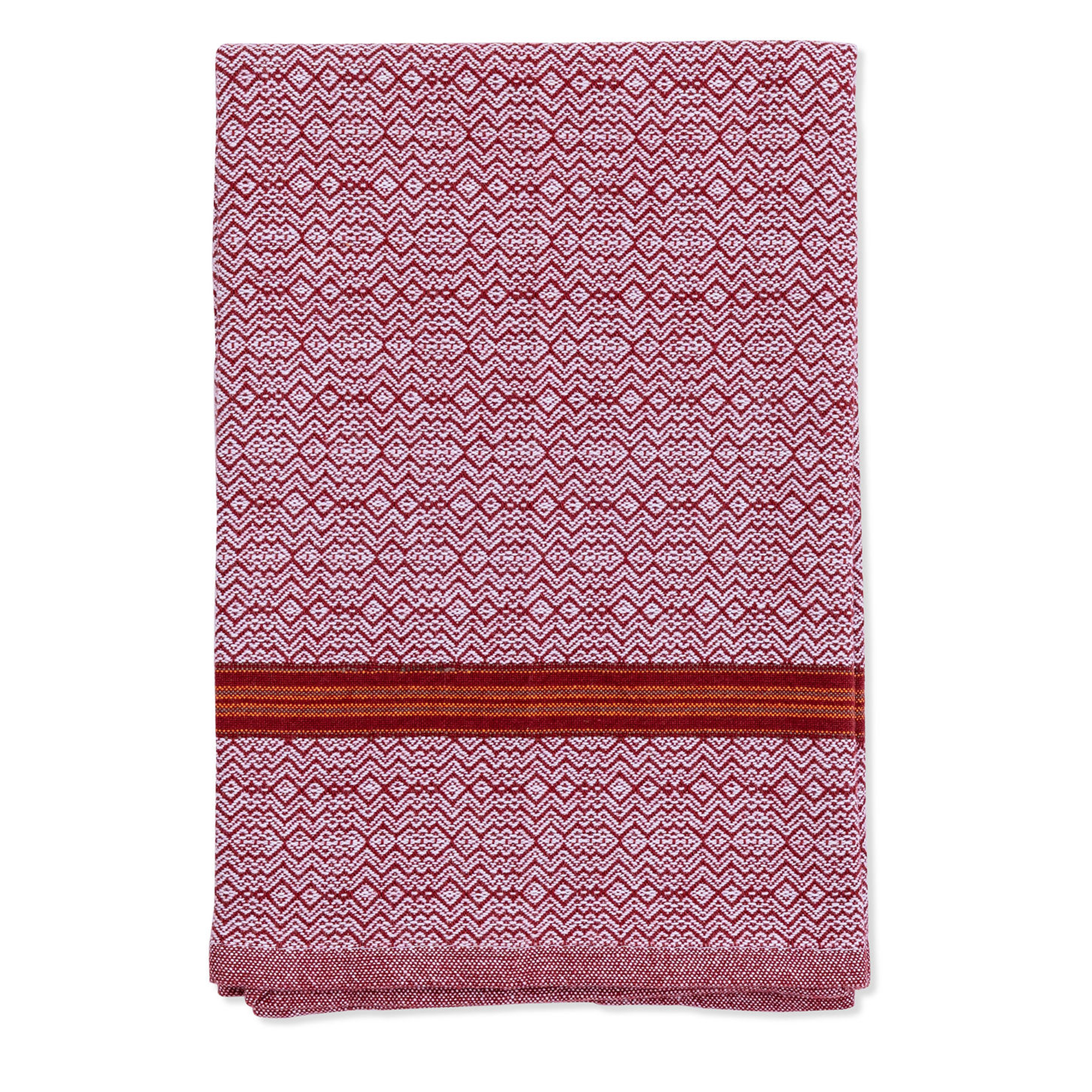 Boma Cotton Serviette - Rust White