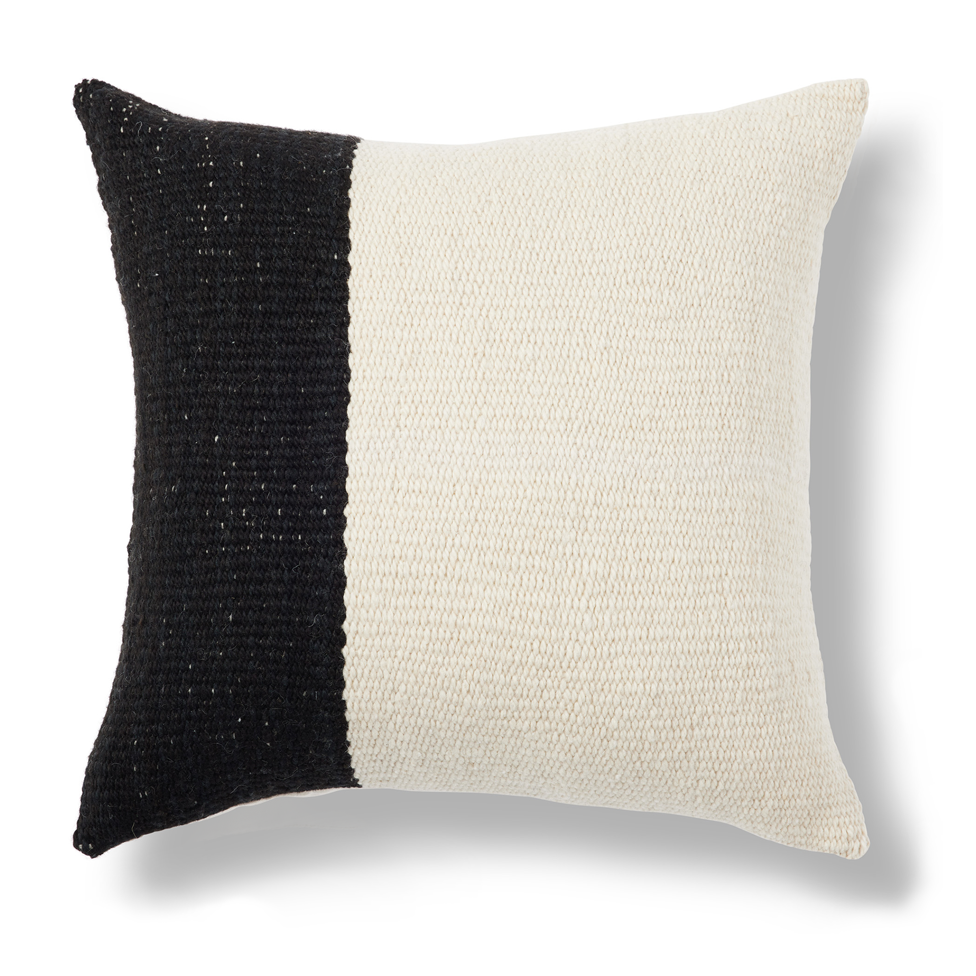 Pila Handwoven Pillow - Black