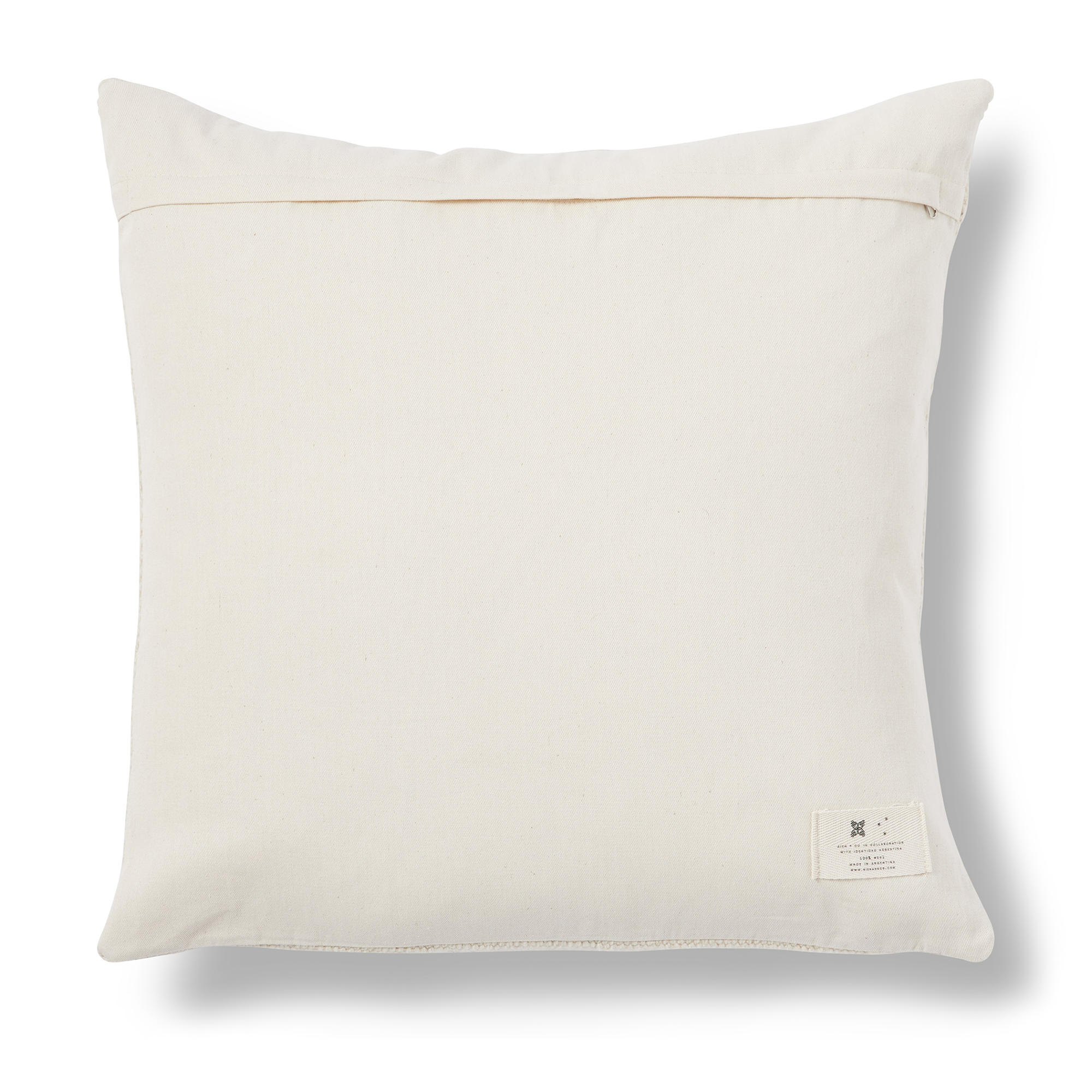 Zona Handwoven Pillow - Ivory