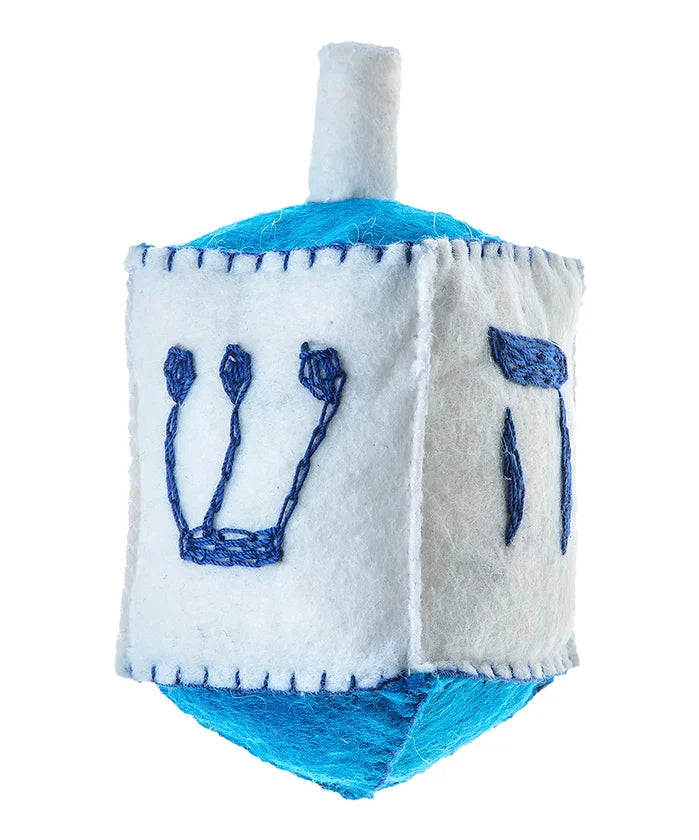 Felt Dreidel Ornament