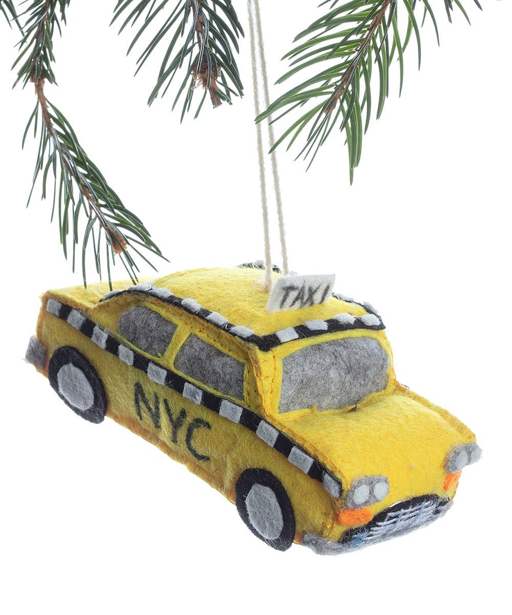 Taxi Ornament