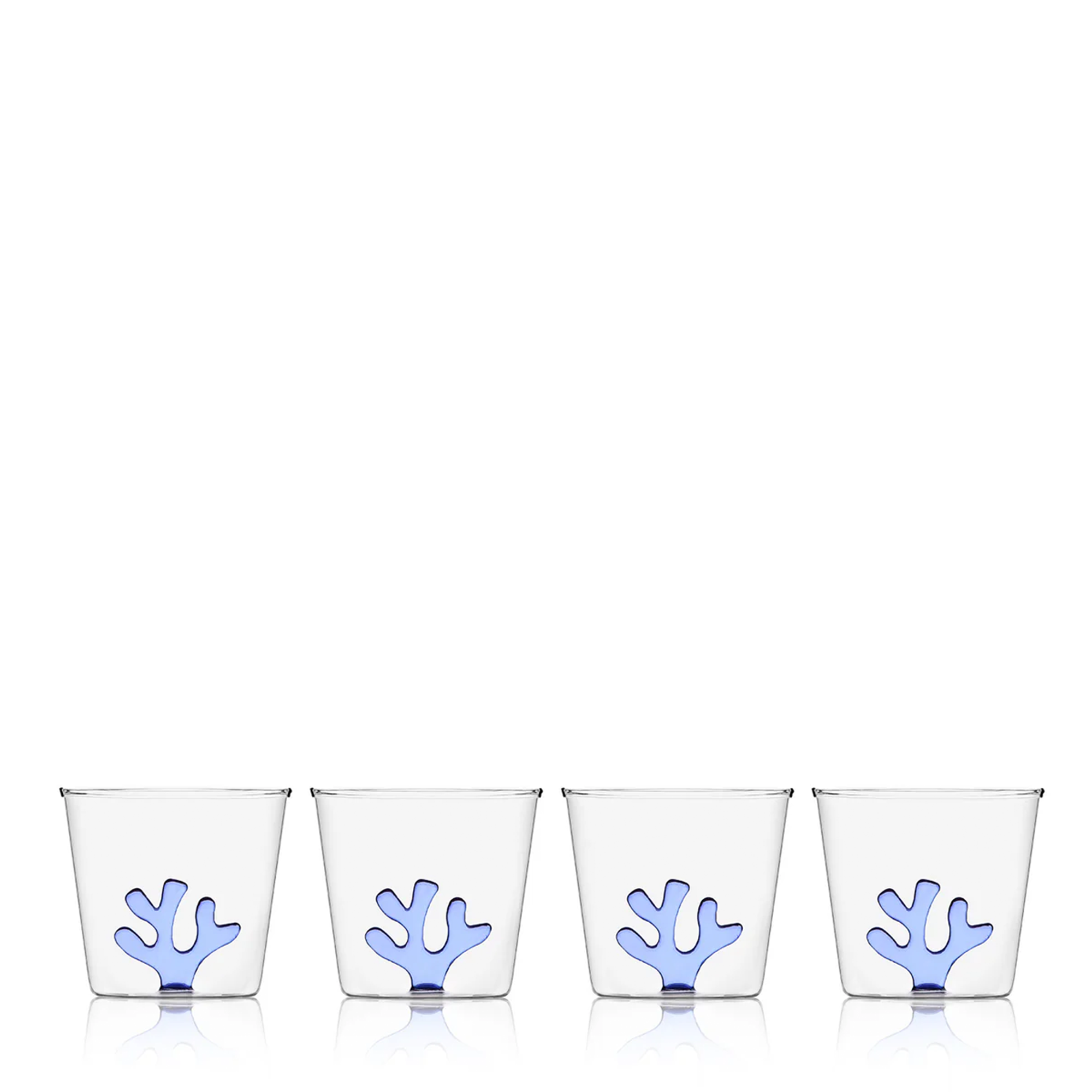 Whimsical Tumbler Glasses - Blue