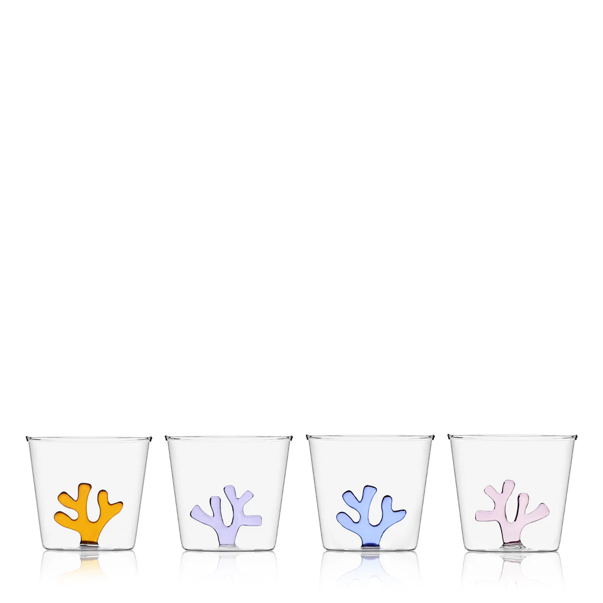 Whimsical Tumbler Glasses - Mixed