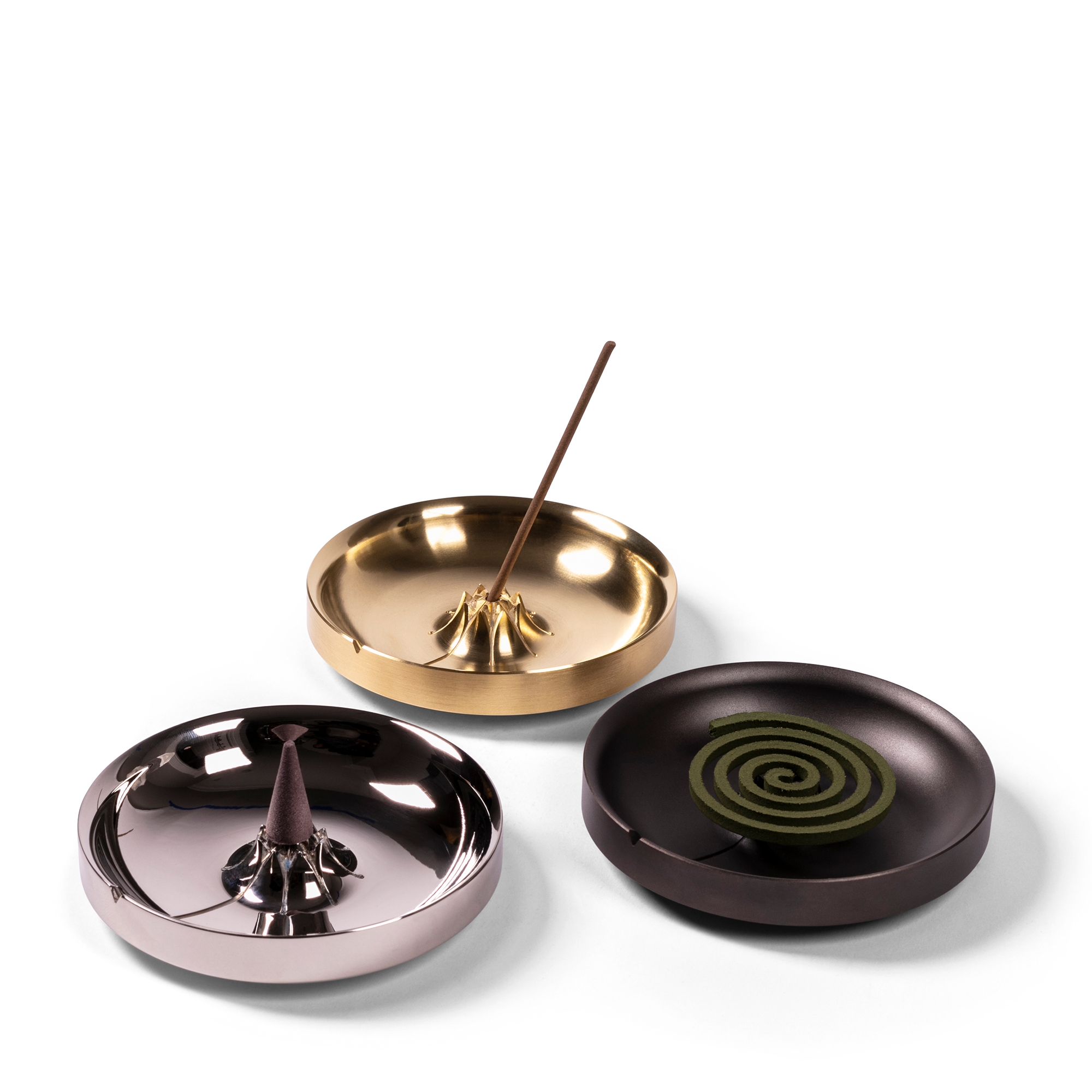 Agave Basin Burner - Blackened Brass