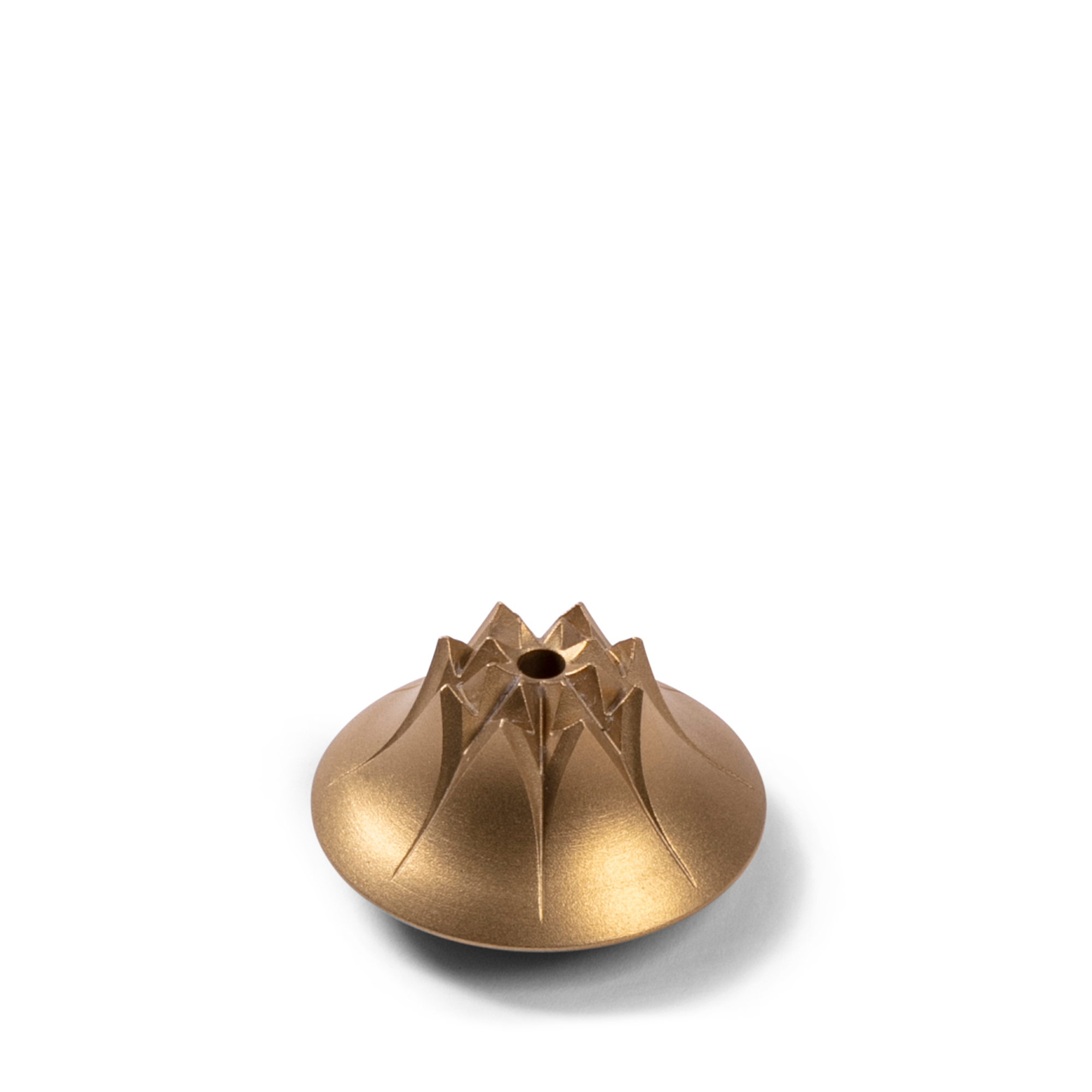 Agave Incense Holder - Satin Brass