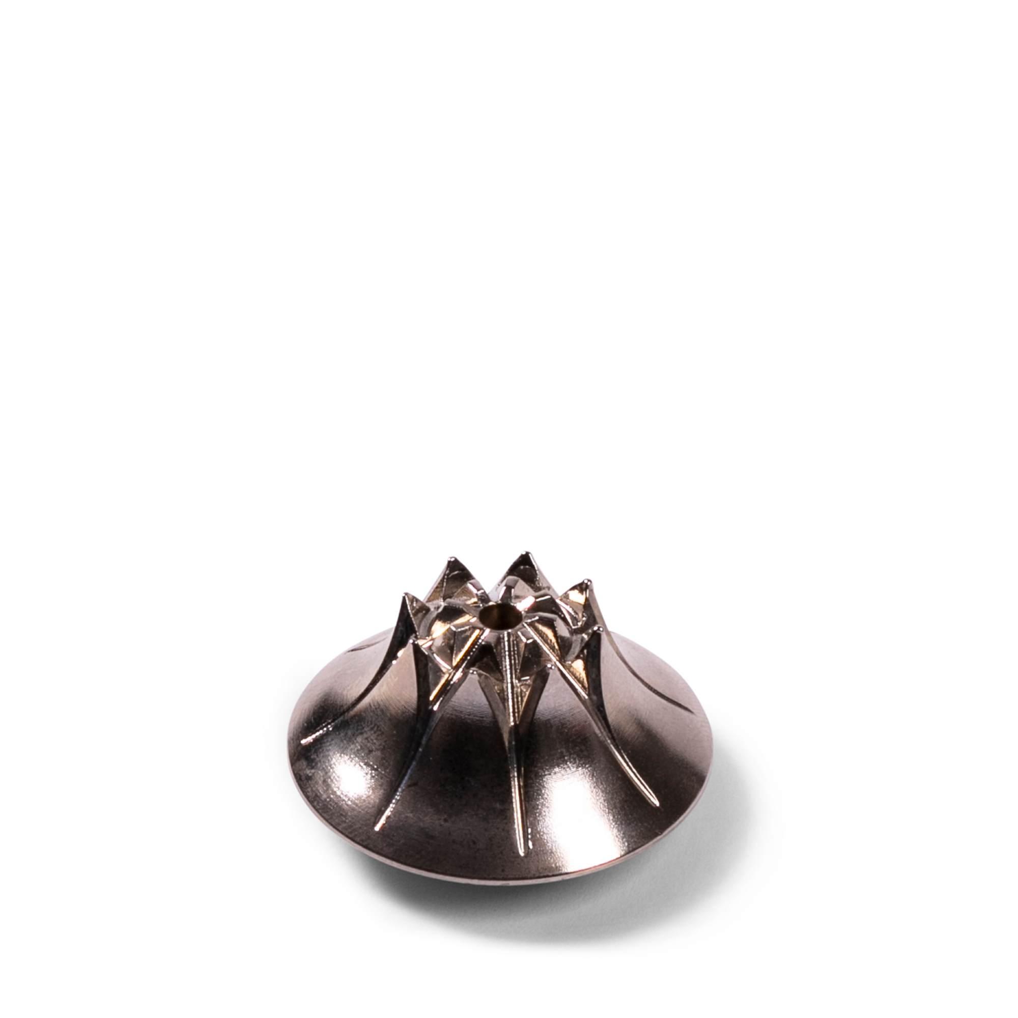 Agave Incense Holder - Satin Nickel