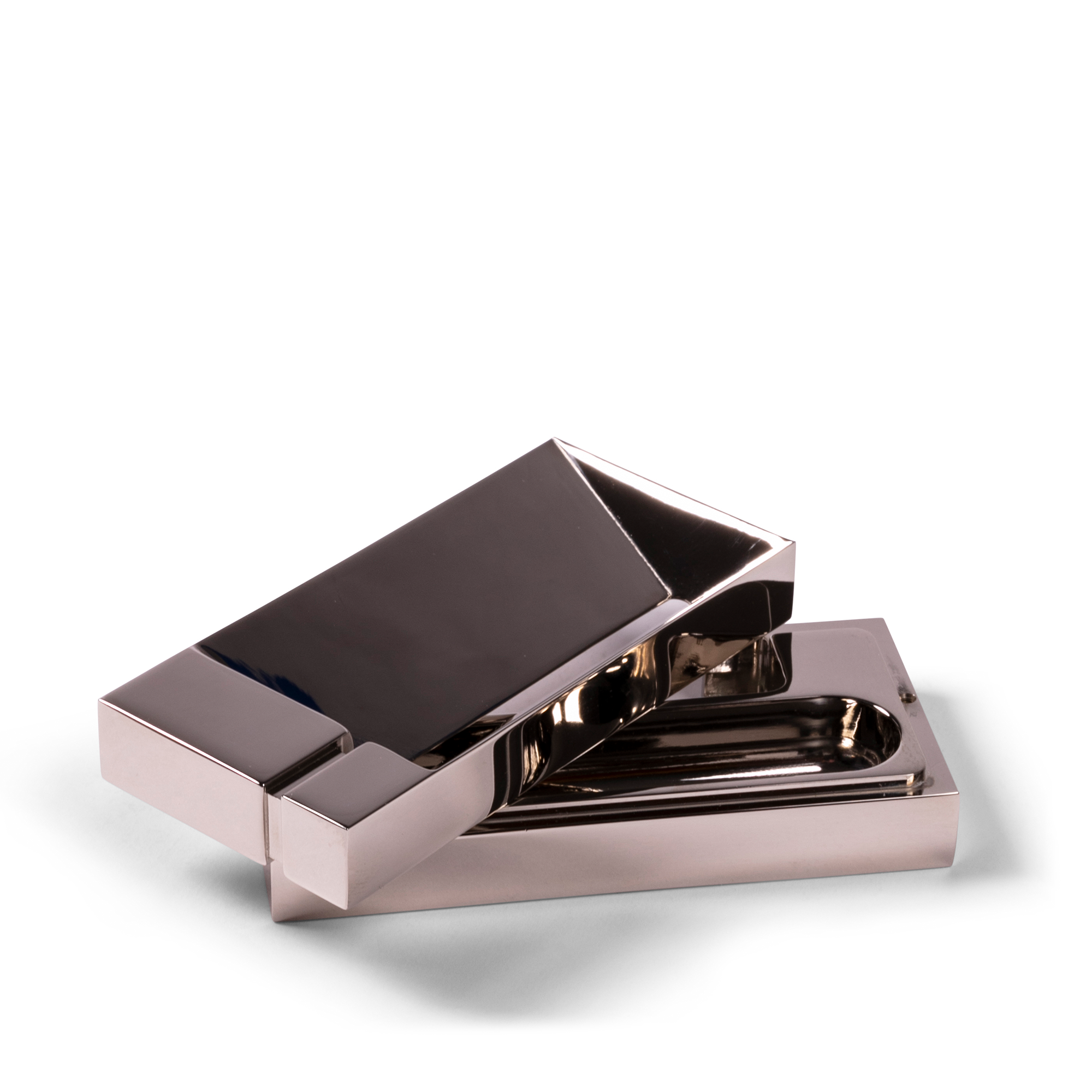 Ni Incense Box Burner - Polished Nickel