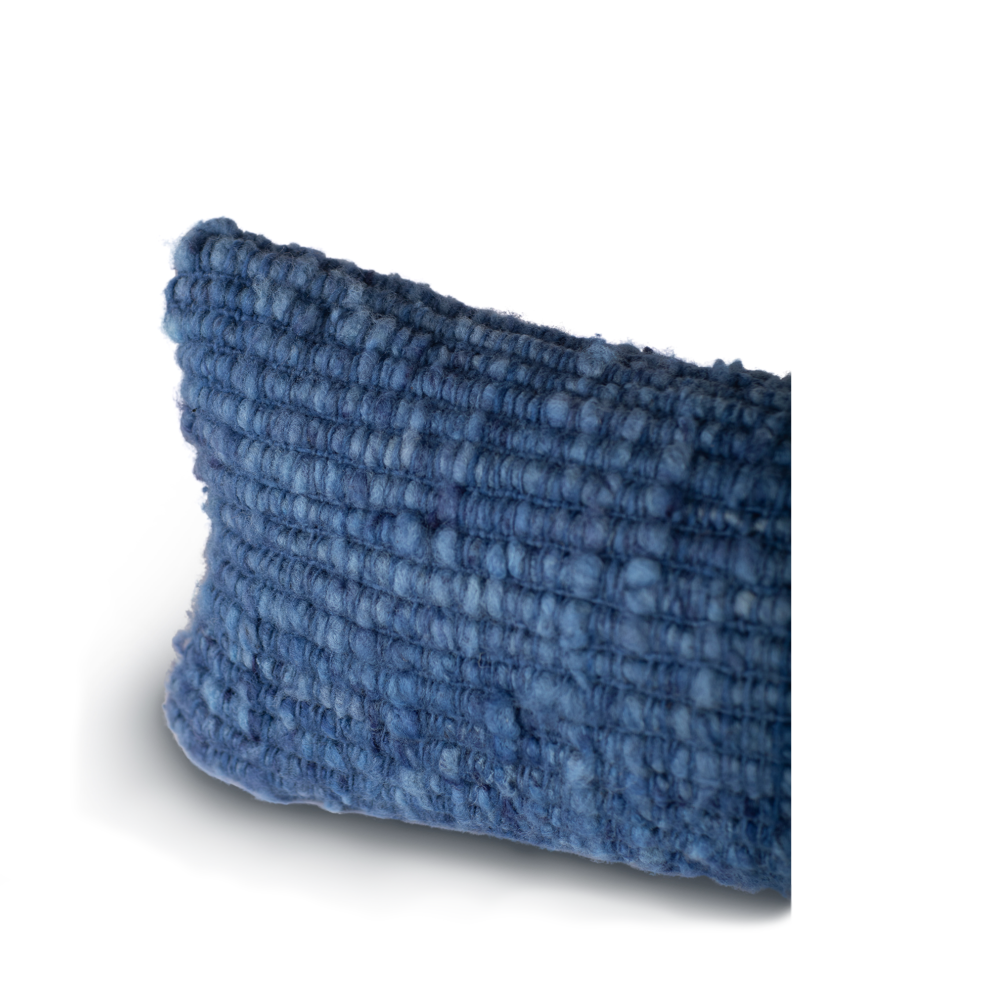 Makun Texturized Lumbar Pillow - Blue