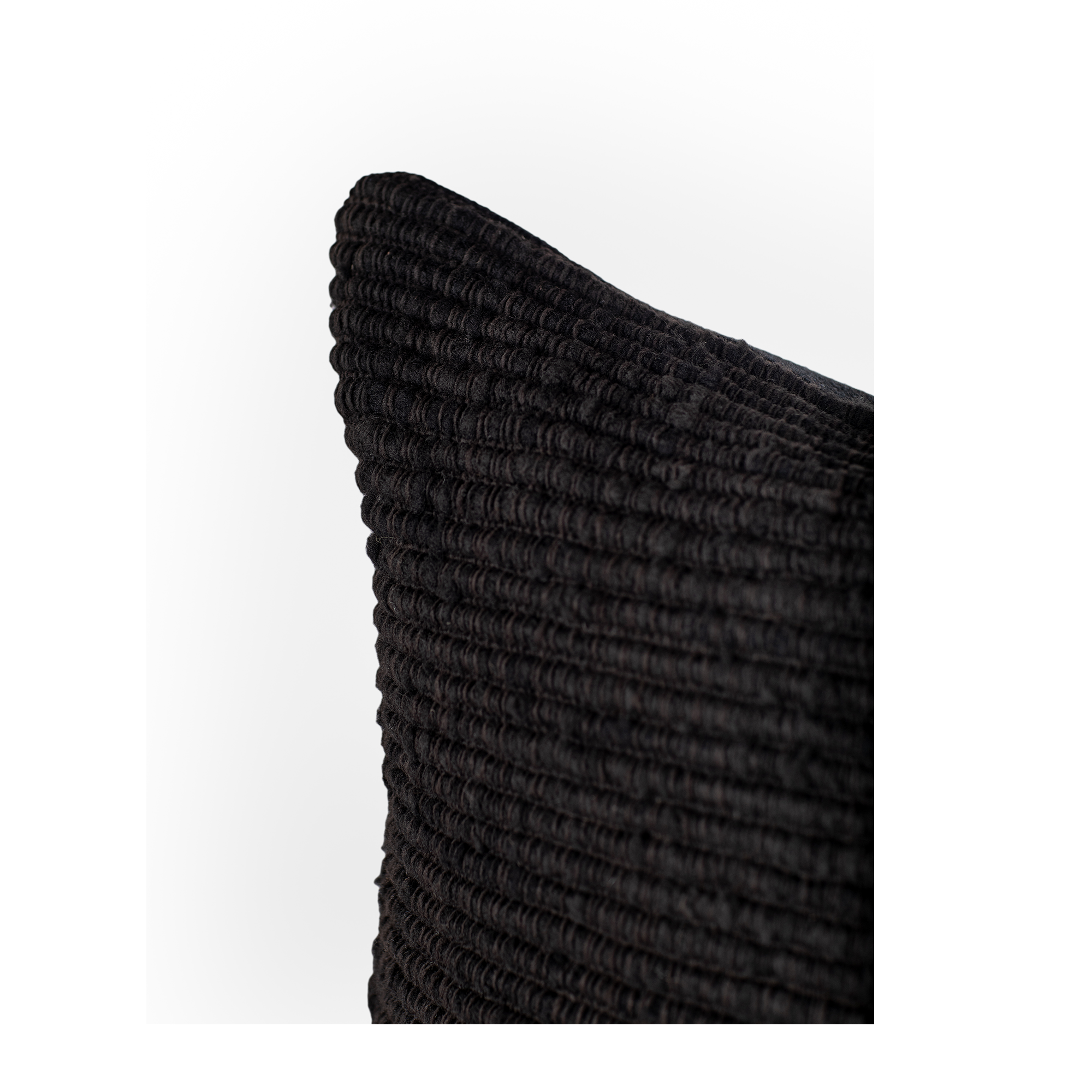 Makun Texturized Pillow - Black