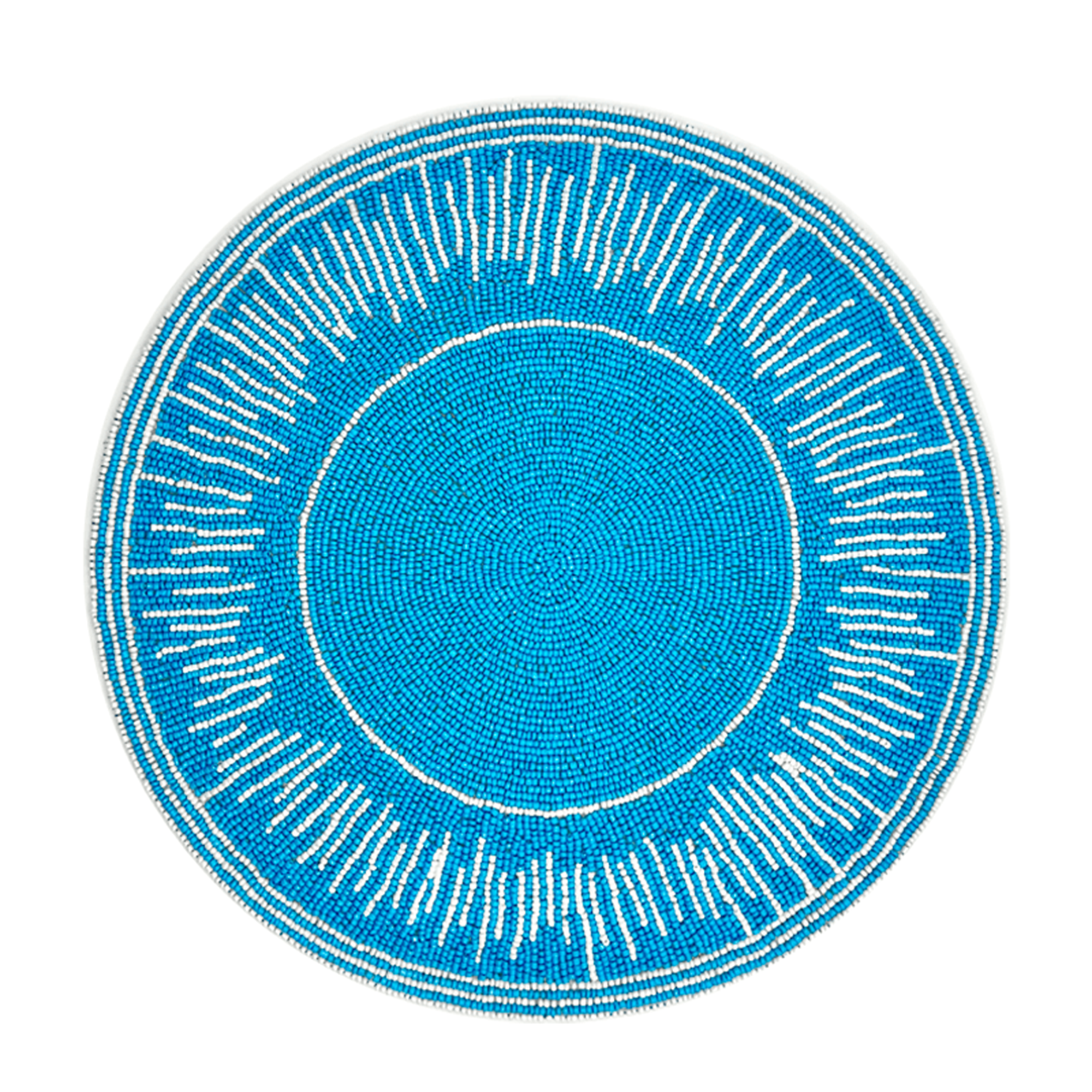 Amalfi Placemat - Blue + White